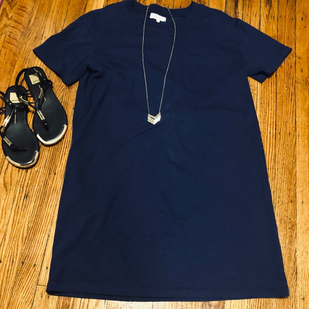 Fun, fabulous Madewell t-shirt dress like new
